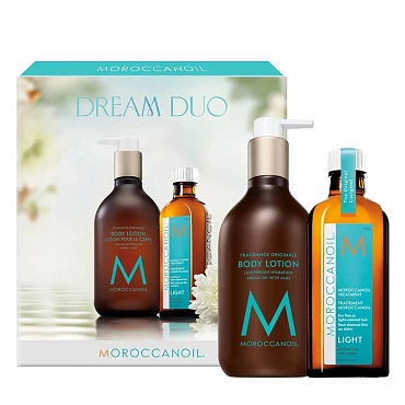 MOROCCANOIL Набор (масло для волос 100 мл + лосьон для тела 360 мл) DREAM DUO LIGHT