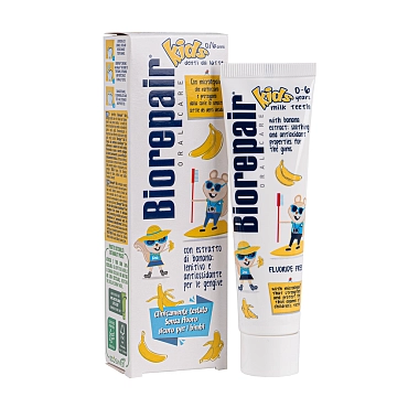 BIOREPAIR Паста зубная детская, банан / Biorepair Kids 50 мл