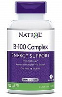 Добавка биологически активная к пище В-100 Комплекс / B-100 Complex 100 таблеток, NATROL