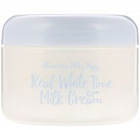 Крем осветляющий для лица и тела Козье молоко / Real White Time Milk Cream 100 г, ELIZAVECCA