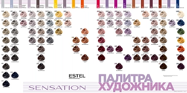 ESTEL PROFESSIONAL 9/51 краска безаммиачная для волос, блондин красно-пепельный / Sensation De Luxe 60 мл