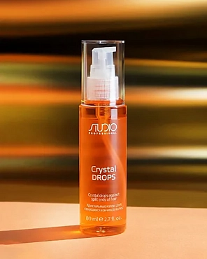 KAPOUS Капли кристальные для секущихся кончиков волос / Crystal drops Studio 80 мл