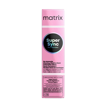 MATRIX 8WN краситель без аммиака, светлый блондин теплый натуральный / Super Sync 90 мл