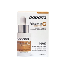 BABARIA Сыворотка тонизирующая для лица / Babaria Vitamin C 30 мл, фото 2