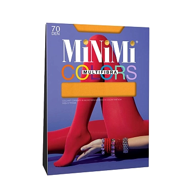 MINIMI Колготки янтарные Ambra 3 / Mini MULTIFIBRA COLORS 70