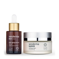 SESDERMA Промонабор для лица (лифтинг-крем Daeses 50 мл + сыворотка Reti Age 30 мл) Sesderma, фото 2