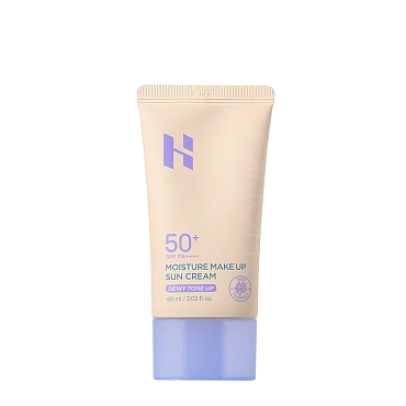 HOLIKA HOLIKA Крем солнцезащитный с тонирующим эффектом для лица SPF 50+ PA++++ / Moisture Make Up Sun Cream Dewy Tone Up 60 мл