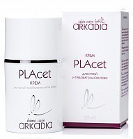 Крем для сухой и требовательной кожи / PLAcet 50 мл, ARKADIA