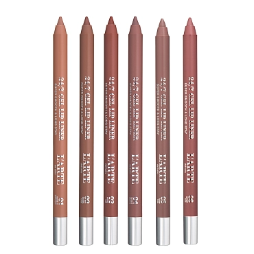 LARTE DEL BELLO Карандаш гелевый устойчивый для губ 24/7, 06 / Gel Lip Liner small talk 1,1 гр