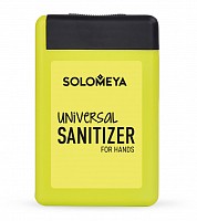 Средство антибактериальное универсальное для рук, лимон / Universal Sanitizer Spray for hands Lemon 20 мл, SOLOMEYA