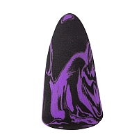 Спонж для макияжа фиолетовый / Makeup Sponge Black Purple, LIMONI