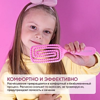 LIMONI Расческа для волос, розовая / Bambini, фото 9