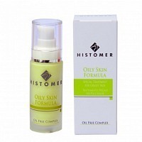 Сыворотка-уход трансдермальная для жирной кожи / Oil free Complex OILY SKIN FORMULA 30 мл, HISTOMER