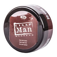LISAP MILANO Воск матирующий для укладки волос, для мужчин / Semi-Matte Wax MAN 100 мл, фото 1