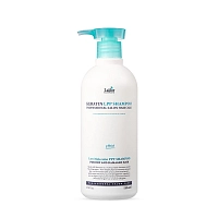 Шампунь для волос кератиновый / Keratin LPP Shampoo 530 мл, LA’DOR