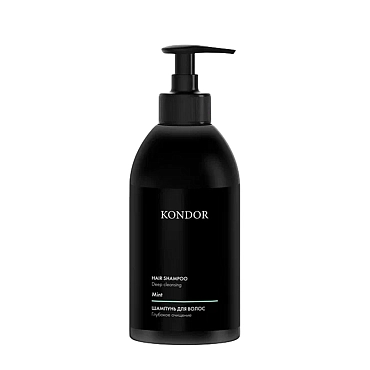 KONDOR Шампунь для волос глубокое очищение, мята / Hair Shampoo Mint 300 мл