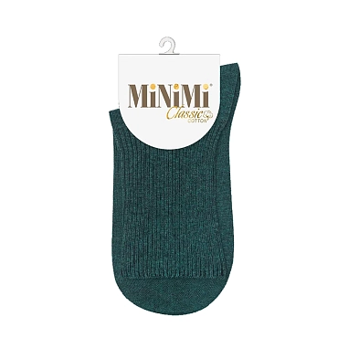 MINIMI Носки женские, меланж, Verde Foresta 35-38 / MINI COTONE 1203