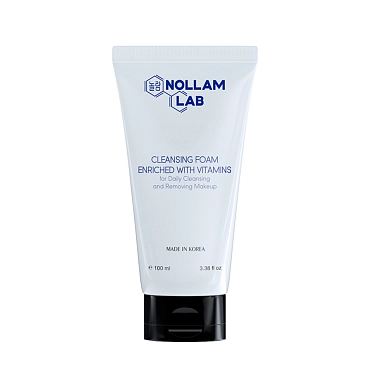 NOLLAM LAB Пенка витаминизированная для ежедневного очищения и снятия макияжа 100 мл