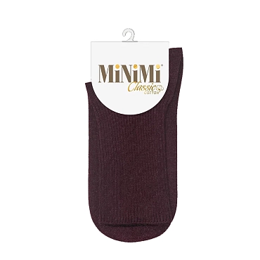 MINIMI Носки женские, меланж, Bordo 35-38 / MINI COTONE 1203