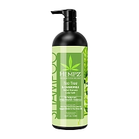 Шампунь Здоровые волосы чайное дерево и ромашка / Tea Tree & Chamomile Herbal Shampoo 1000 мл, HEMPZ
