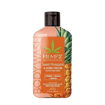 HEMPZ Гель для душа, ананас и медовая дыня / Hempz Sweet Pineapple & Honey Melon Herbal Body Wash 500 мл