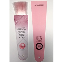 LISAP MILANO Краситель-фильтр кремово-гелевый безаммиачный, розовый металлик / Lisaplex Filter Color 100 мл, фото 5