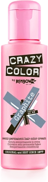 CRAZY COLOR Краска для волос, графит / Crazy Color Graphite 100 мл