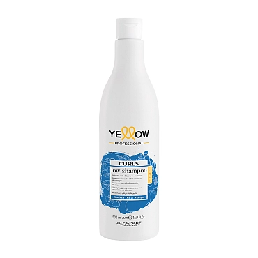 YELLOW Шампунь увлажняющий для вьющихся и кудрявых волос / YELLOW CURLS LOW SHAMPOO 500 мл