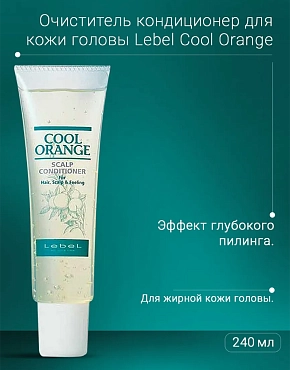 LEBEL Кондиционер очиститель / COOL ORANGE Scalp Conditioner 240 г