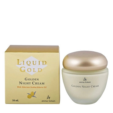 ANNA LOTAN Крем ночной Золотой / Golden Night Cream LIQUID GOLD 50 мл