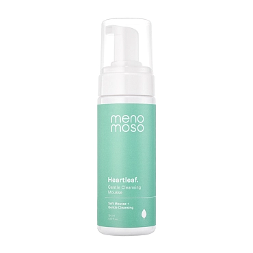 MENOMOSO Пенка-мусс мягкая очищающая с экстрактом хауттюйнии / Heartleaf Gentle Cleansing Mousse 150 мл