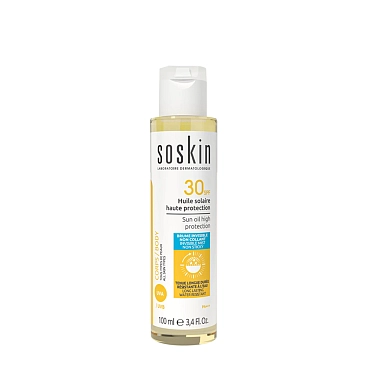 SOSKIN Масло солнцезащитное SPF30 / Low-Tox® Sun Oil High Protection 100 мл