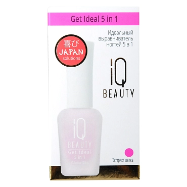 IQ BEAUTY Выравниватель идеальный 5 в 1 для ногтей / Get Ideal 5 in 1 12,5 мл