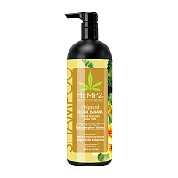 Шампунь оригинальный для увлажнения поврежденных волос / Original Herbal Shampoo For Damaged & Color Treated Hair 1000 мл, HEMPZ