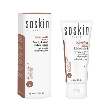 SOSKIN Крем увлажняющий для нормальной и комбинированной кожи / R+ Hydrawear Gel-cream Lightweight moisturising care 60 мл