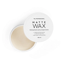 TNL Professional Воск матовый для укладки волос / Matte Wax 100 мл, фото 3