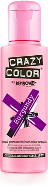 CRAZY COLOR Краска для волос, бургунди / Crazy Color Burgundy 100 мл