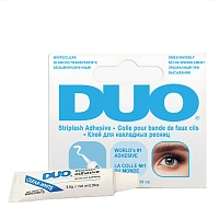 Клей для ресниц прозрачный / DUO Striplash Adhesive White/Clear 2.5 гр, DUO