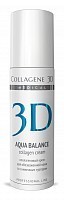 Крем с коллагеном и гиалуроновой кислотой для лица / Aqua Balance 150 мл проф., MEDICAL COLLAGENE 3D