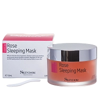 SKINDOM Крем-маска ночная с экстрактом розы / ROSE SLEEPING MASK 50 мл, фото 2