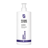 Шампунь регулирующий работу сальных желез / Sebo Balance Shampoo DOUBLE ACTION 1000 мл, HAIR COMPANY