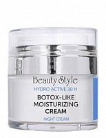 Крем увлажняющий ночной с ботоэффектом / Botox - like hydro active 30 мл, BEAUTY STYLE