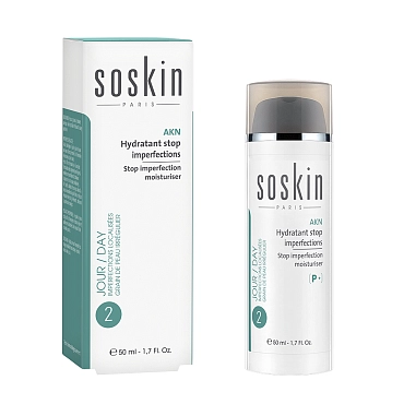 SOSKIN Крем противовоспалительный увлажняющий Стоп-акне / P+ Stop imperfection moisturiser 50 мл