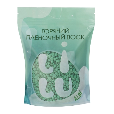 LILU Воск горячий плёночный в гранулах Aloe / LILU 700 гр