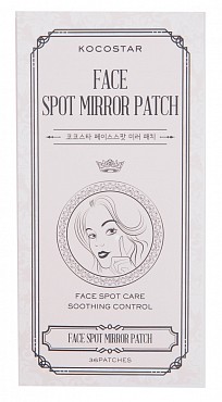 KOCOSTAR Патчи волшебные от прыщей и воспалений на лице / FACE SPOT MIRROR PATCH 36 патчей