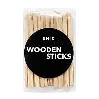 SHIK Шпатели деревянные для воска / Wooden sticks 100 шт, фото 1