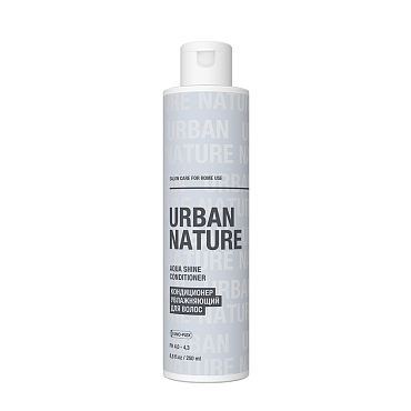 URBAN NATURE Кондиционер увлажняющий для волос / AQUA SHINE CONDITIONER 250 мл