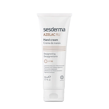 SESDERMA Крем депигментирующий для рук SPF30 / AZELAC RU Hand cream 50 мл