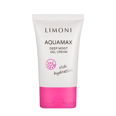 LIMONI Гель-крем глубокоувлажняющий для лица / AQUAMAX DEEP MOIST GEL CREAM 50 мл