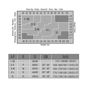 OMSA Колготки Nero 2 (S) / ATTIVA 40